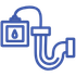 plumbing camera inspection icon
