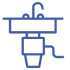 sink garbage disposal icon